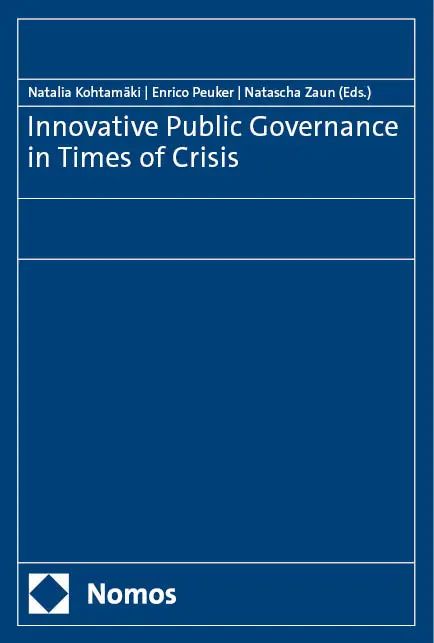 Innovative Public Governance in Times of Crisis